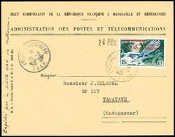 TAAF n°1 obl CAD "Archipel Kerguelen TAAF" (26.2.sans millésime) + ...