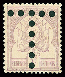 TAXE N°8 5f lilas sur lilas pâle, neuf *, TB. Signé Calves