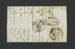 1841 (December 20), folded letter from Pondicherry to Bordeaux, ...