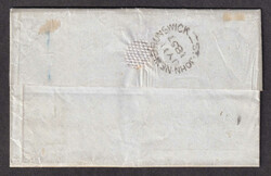 1857 (July 11), 6d orange yellow Heraldic, three ample to large ...