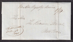 1846 (August 31), Port Maitland, Ontario, manuscript cancel on ...