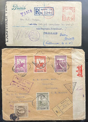 Worldwide, 1910s/1940s, military and censored mail collection, ...