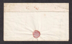 British Protectorate, 1841 (November 6), folded cover from Paris to ...