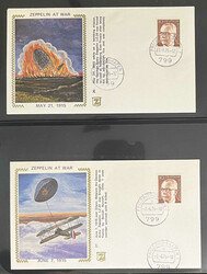 Worldwide, 1920s/2000s, airship, dirigible, blimp and Zeppelin cover ...