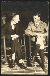 Lindbergh, Charles & Chamberlain, Clarence, 1929 (March 15), real ...