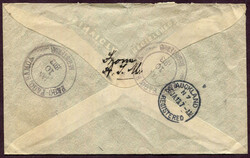 Samoa, 1913 (January 10), registered cover from Pago Pago to New ...