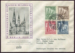 1953 (August 9), Berlin “Kaiser-Wilhelm-Gedächtniskirche” first ...