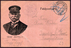 1915 (September 8), Austro-Hungarian feldpost correspondence card ...