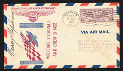 Hopkins, Nancy, 1930 (September 1), Chicago National Air Races signed ...