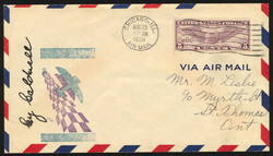 Caldwell, Cy, 1930 (August 23), Chicago National Air Races signed ...