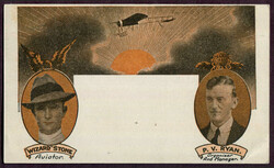 1914 (June), proposed first official Melbourne-Sydney airmail "Wizard ...