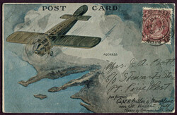 1919 (August 12), Harry Butler Adelaide to Minlaton flight souvenir ...