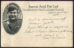 1919 (August 12), Harry Butler Adelaide to Minlaton flight souvenir ...