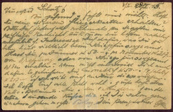 1915 (January), feldpost flight card from the Siege of Przemyśl to ...