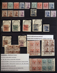 Italy: Aegean Islands, 1909–1932, specialized collection on album ...