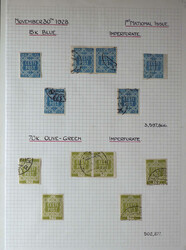 1918–1940s, Baltic States mint and used accumulation, with Estonia, ...