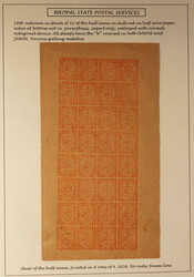 Indian Convention and Feudatory States, 1870s–1940s, mint and used ...