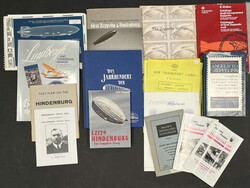 Zeppelin Post and Memorabilia, group of 15 reference works, an ...