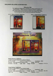 Lighthouses, Middle East and Africa topical collection in one carton, ...