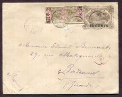 1896 (December 22), Seychelles to Bordeaux, France, uprated ...