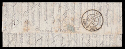 1871 (January 19), Balloon Monté cover, Paris to Langrune-sur-Mer, ...