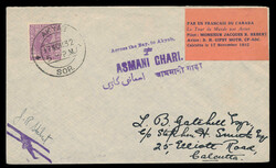 1932 (November 17), Jacques Hebert signed Calcutta to Akyab flight ...