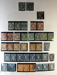 France, 1853–2010, substantial mint and used collection in two ...