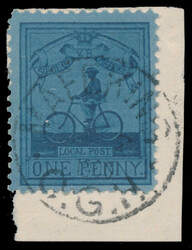 1900, Siege of Mafeking, 1d pale on blue Sergeant Major Goodyear, ...