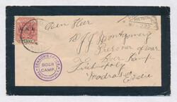 1902 (January 6), Censor's Office, Boer Camp Trichinopoly, mourning ...