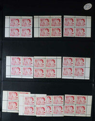 1967/1973, 1c to $1 Queen Elizabeth II Centennial issue plate block ...