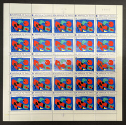 France, 1961/1985, Art Series issues in complete mint panes, housed ...