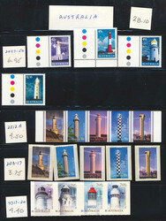 Lighthouses, worldwide topical collection, 1983–2019, on 40 Vario ...