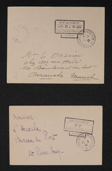 6045: St. Pierre et Miquelon - Covers bulk lot