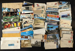 Accumulations: 1910s-1970s, lot of over 100 postcards and covers, ...