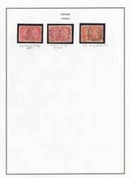1897, ½c black to $5 olive green Jubilee issue, complete used set of ...
