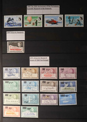 British Antarctic Territory, 1963/2017, mint collection in a ...