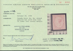 1857, ½d rose Queen Victoria, on horizontally ribbed paper, ...