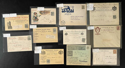 Belgium, 1900s/1970s, accumulation of precancelled stamps and postal ...