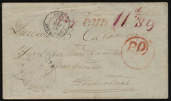 1858 (April 27), Port Sarnia to Hochentrins, Canton Graubünden, ...