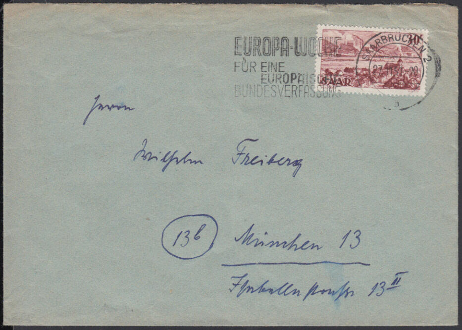 'EUROPA-WOCHE / FÜR EINE EUROPÄISCHE BUNDESVERFASSUNG', sehr ...