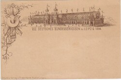 5 Pf. Ziffer lila, ungebr. GA P 12 II mit rs. braunem Zudruck 'VIII. ...
