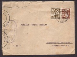 'DOUANES FRANCAISES / * SARREBRUCK 2 * / C. de Controle', viol. ...