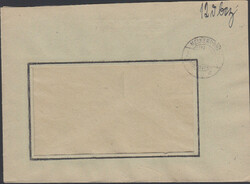 MELKENDORF / 29.1.46, etwas undeutlicher Stegstempel mit Schraffen ...