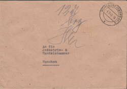 MÜHLDORF (OBERBAY) / 4.10.45, großer handschriftlicher ...