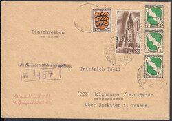 St. Georgen (Schwarzwald), schwarzer L1 über handgezeichnetem ...