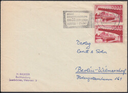 'GROSSE GESUNDHEITS AUSSTELLUNG / ... / 3.-25. OKT' (Type 2), klarer ...