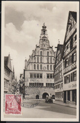 8 (Pf.) Waldsee 3. Ausgabe auf entspr. Maximumkarte mit ...