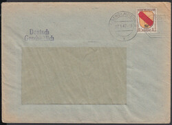 KAISERSLAUTERN 2 / 27.1.47, Postfreistempel (Dürst / Eich 260) ohne ...