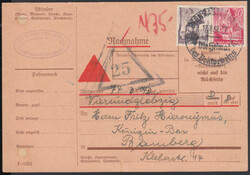 BERNKASTEL-KUES / 17.8.49, Ortswerbestempel auf NN-Drucksachenkarte ...