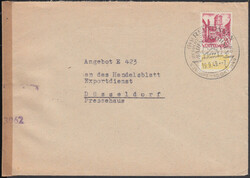 (14b) REUTLINGEN / Besucht die Ausstellung Bauen und Wohnen / 19.9.49 ...